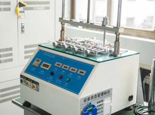 Advanced industrial testing equipment for quality control and research purposes. Suitable for material analysis, durability testing, and product validation in manufacturing settings.