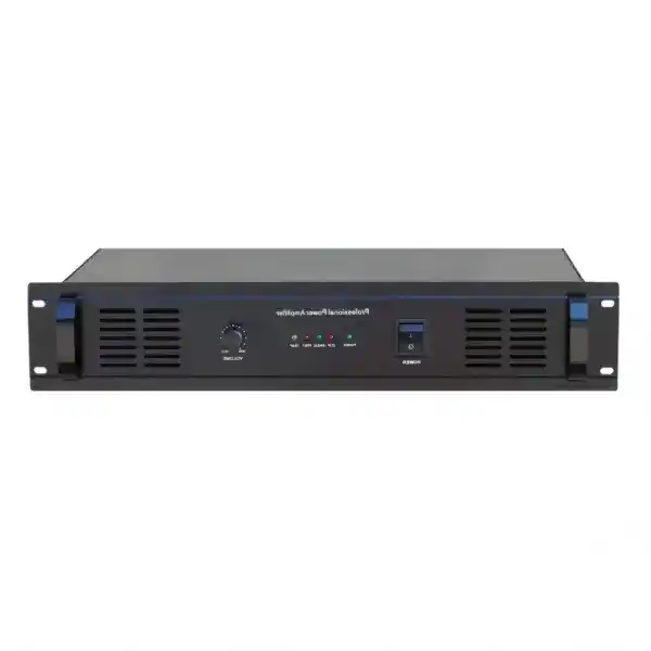 Professional power amplifier JWDTE01 designed for high-quality sound reinforcement and audio amplification in professional sound systems.