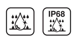the IP68 rating