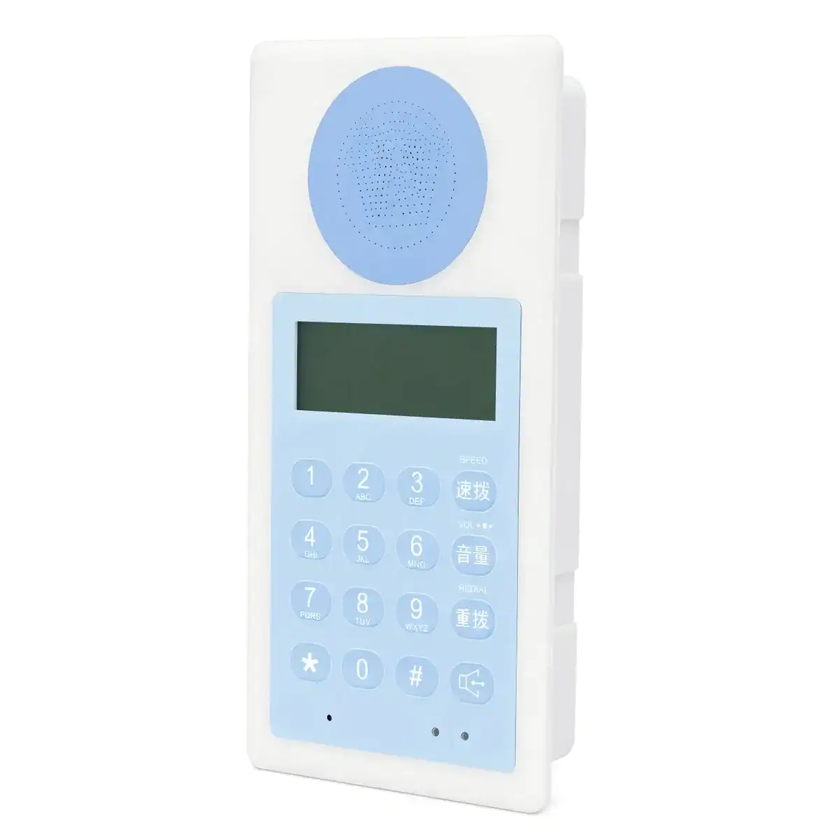 VOIP intercom device with LCD screen and keypad for clean room communication JWAT420P-X.