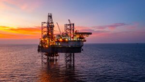 Explosion-proof offshore oil rig communication system.