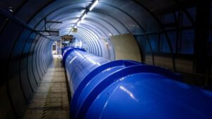 a power tunnel that requires secured communication systems