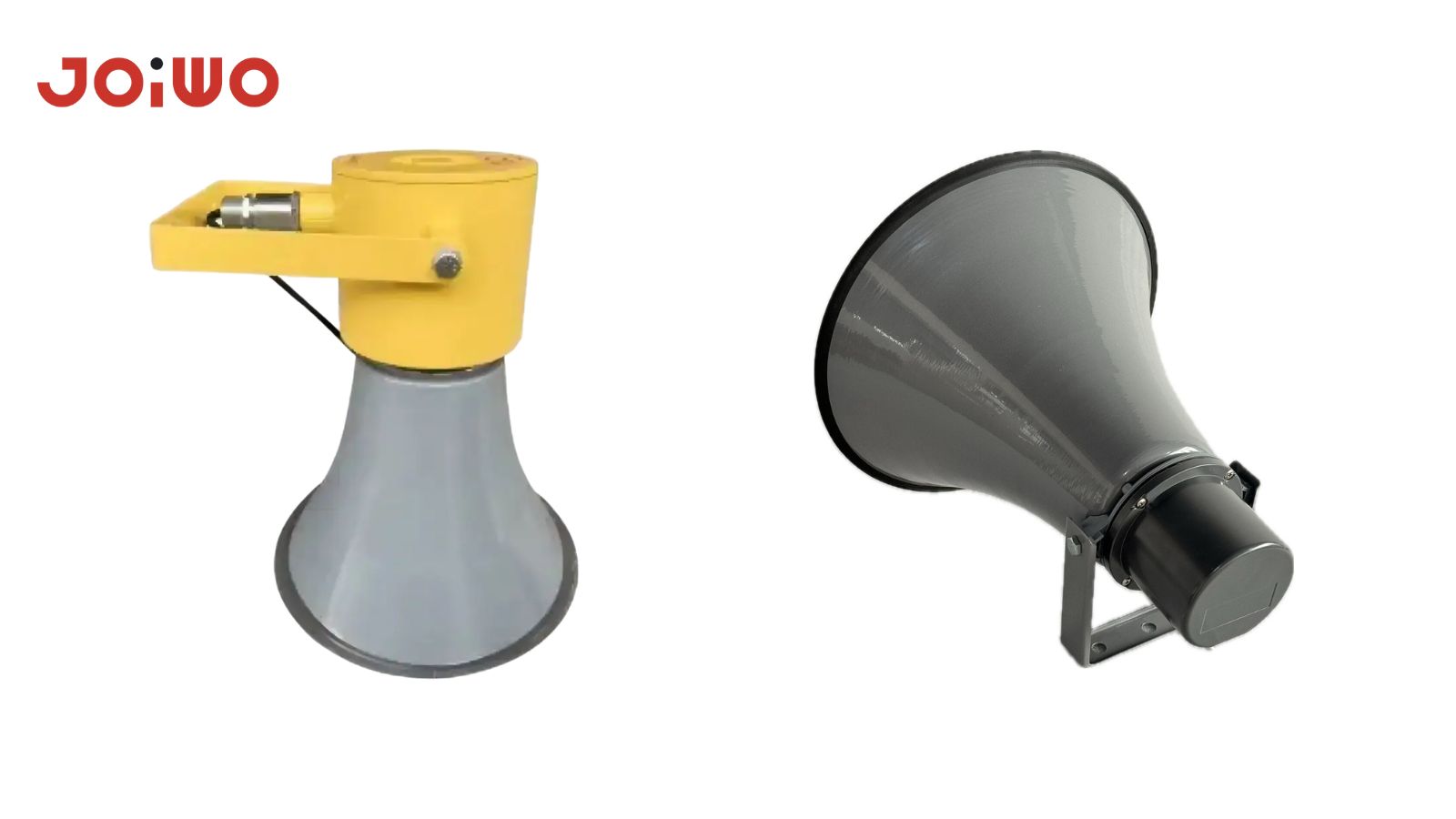 a weather proof speaker and an explosion proof speaker by joiwo