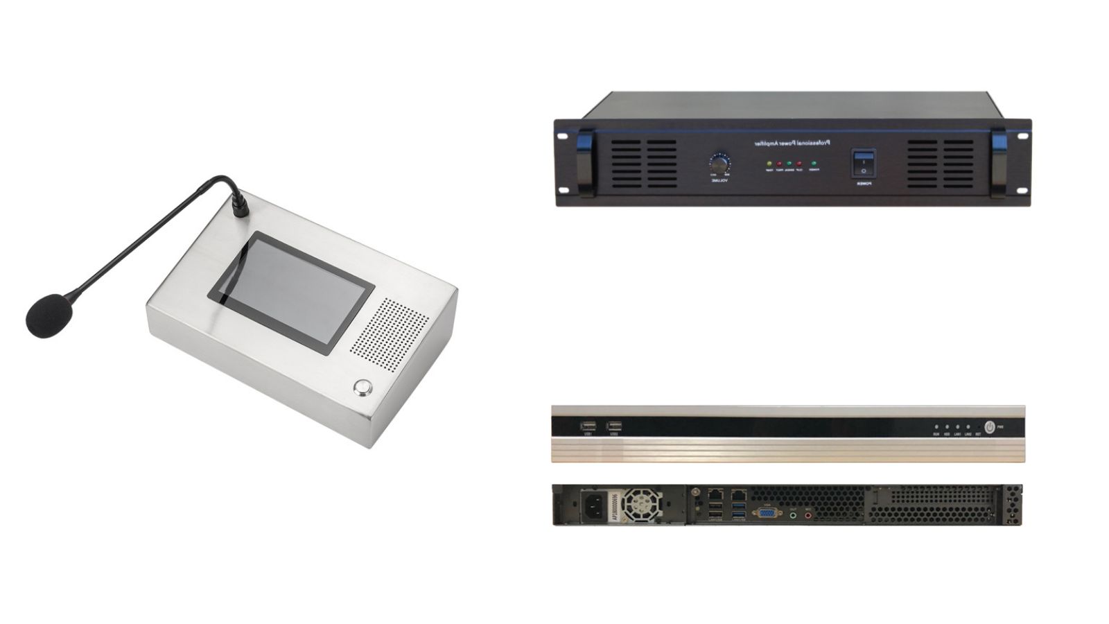 Public Address Intercom and System Server