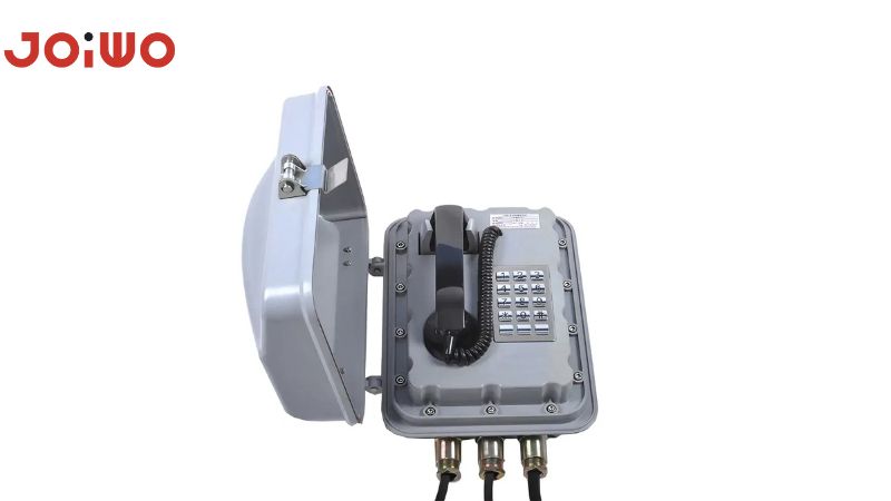 a Joiwo ex proof telephone that can withstand -40 to 70 degree celsius