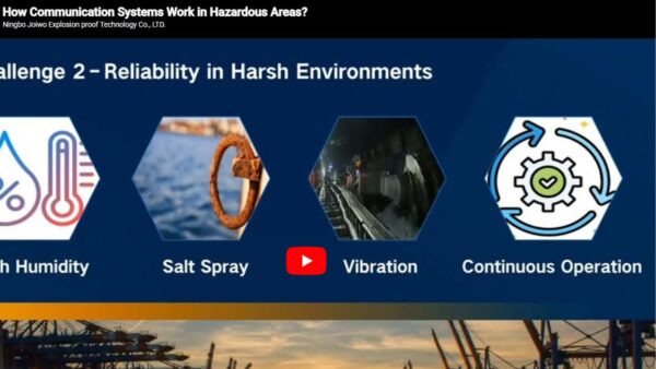 a video guide on hazardous area communication