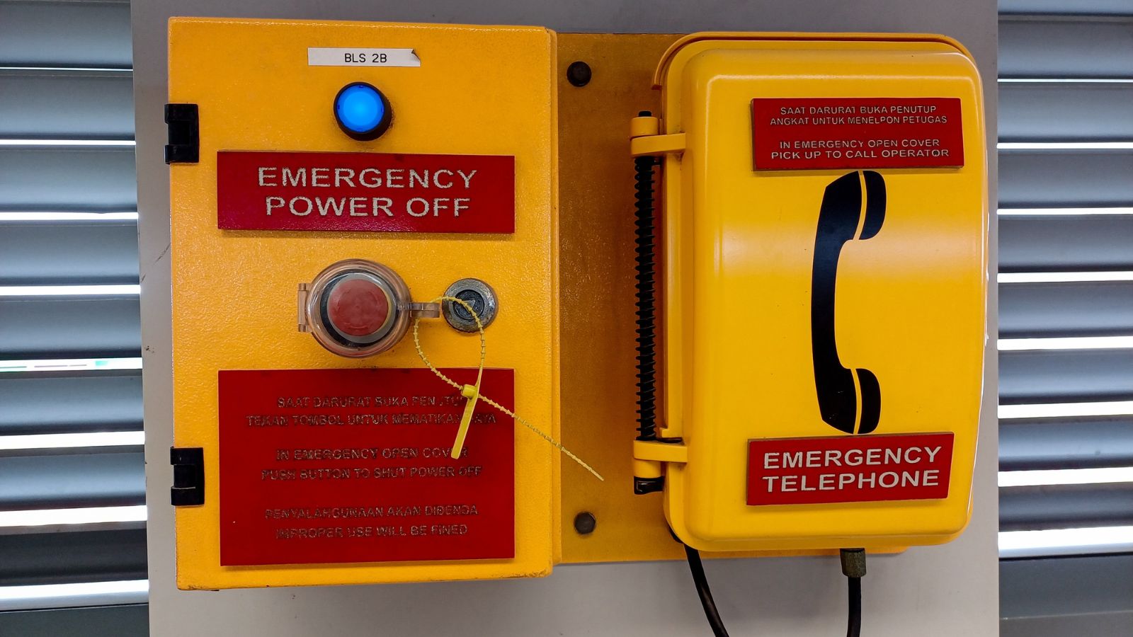 a emergency telephone for emergency communication systems