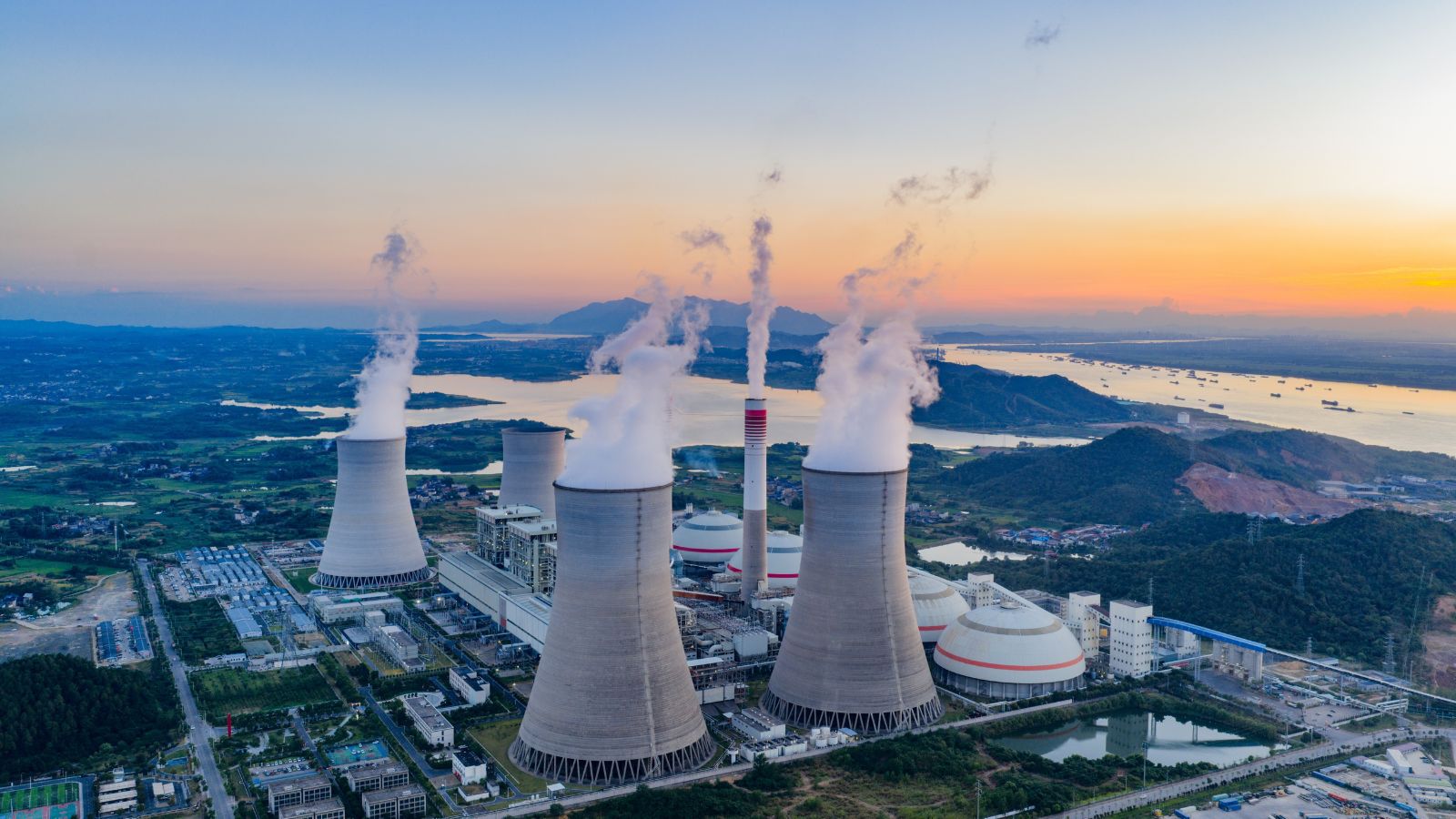 a nuclear power plant