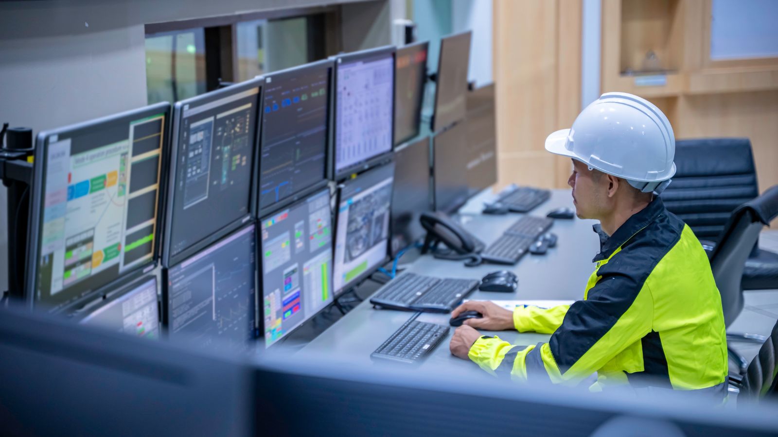industrial communication system for remote monitoring and maintenance